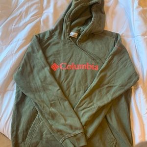 Columbia sweatshirt, XL green
